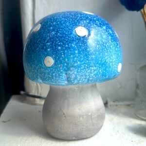 Decorative Mushroom Statue